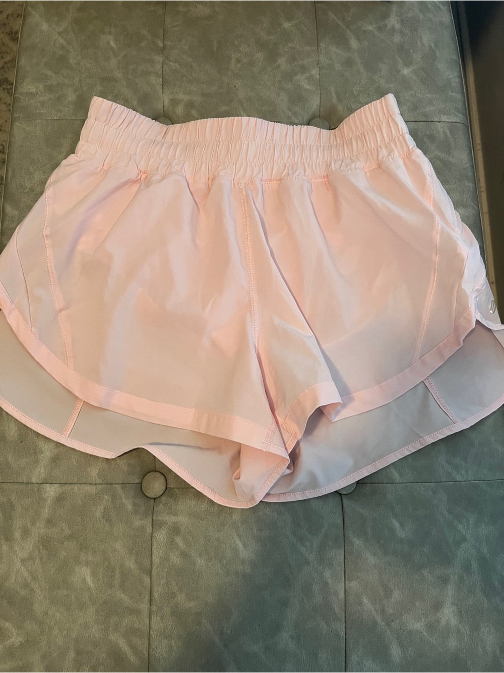 NWOT Lululemon Track That High-Rise Lined Short 3" Strawberry Milkshake